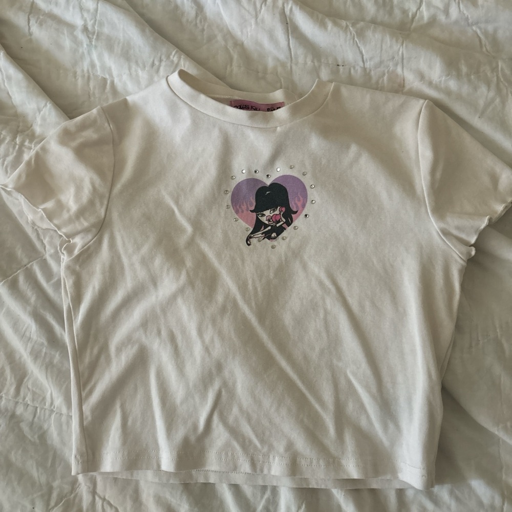 Bratz/ Dollskill Rhinestone baby tee